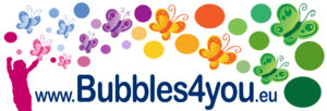 Logo von Bubbles4you Riesenseifenblasen